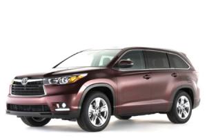 Эва-коврики на Toyota Highlander III (U50) 7 Мест 2013 -